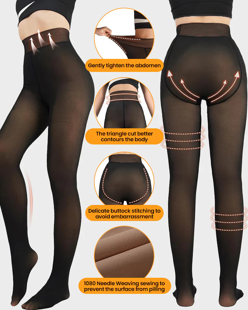Cozy Winter Fleece Tights
