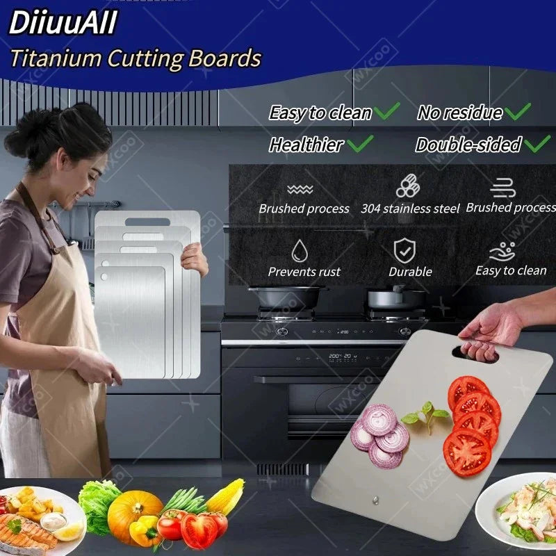Easy Clean Steel Cutting Board