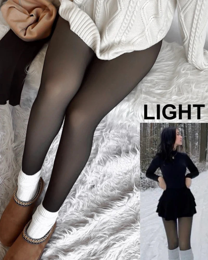 Cozy Winter Fleece Tights