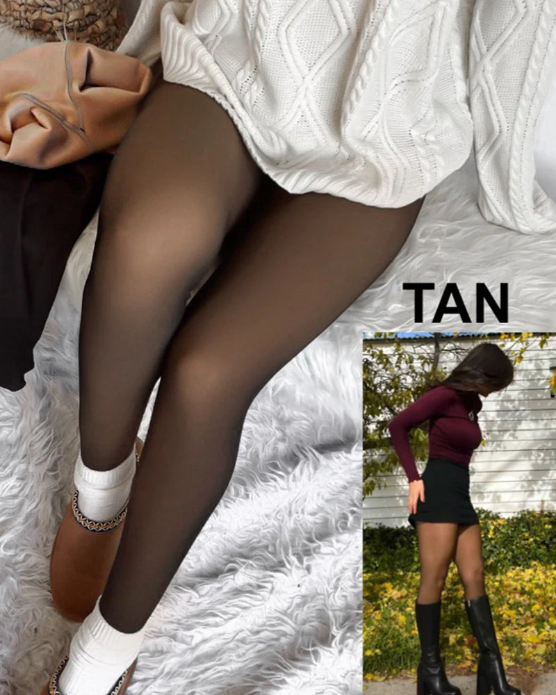 Cozy Winter Fleece Tights
