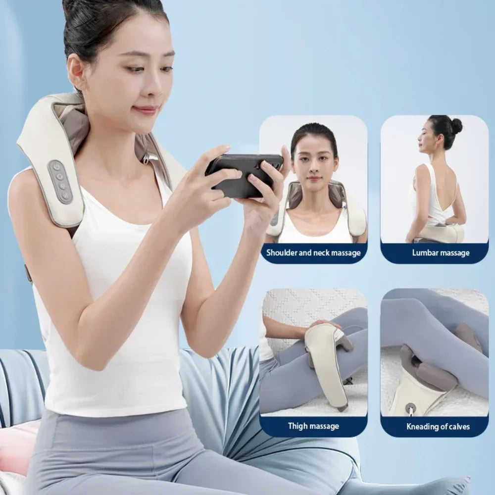 Relaxing Neck Massager Shawl