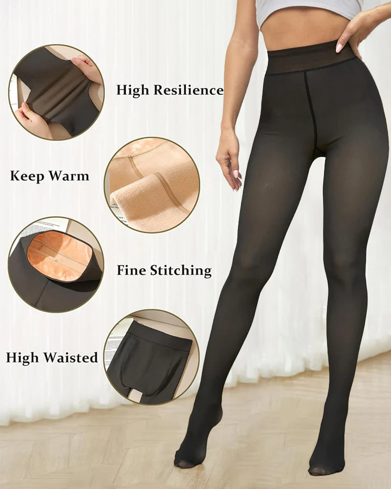 Cozy Winter Fleece Tights