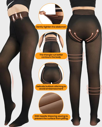 Cozy Winter Fleece Tights