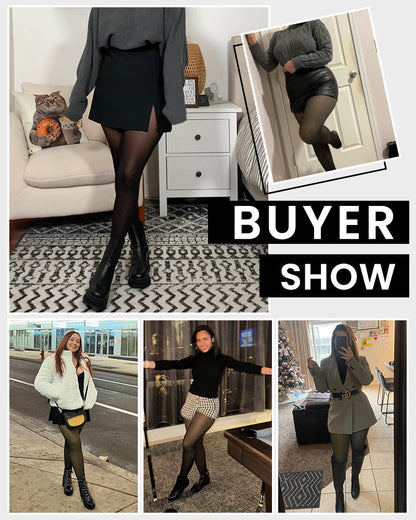 Cozy Winter Fleece Tights