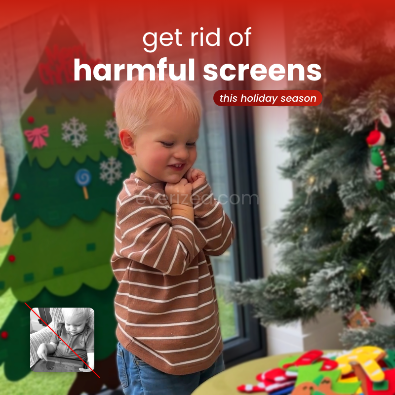 Interactive Felt Christmas Tree